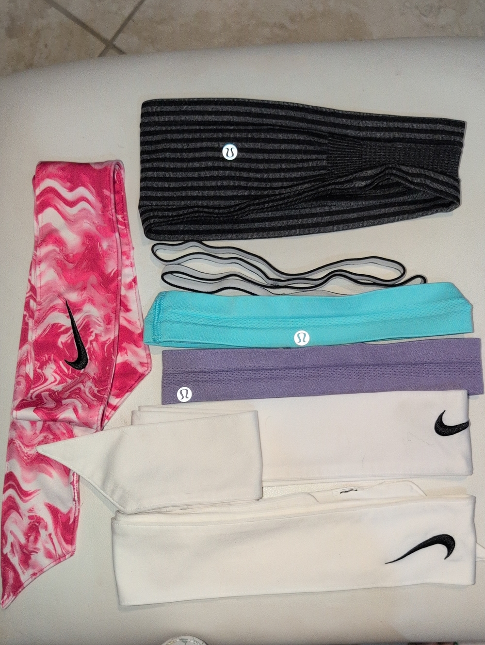 Lululemon & Nike Headband Bundle -  Total Of 8